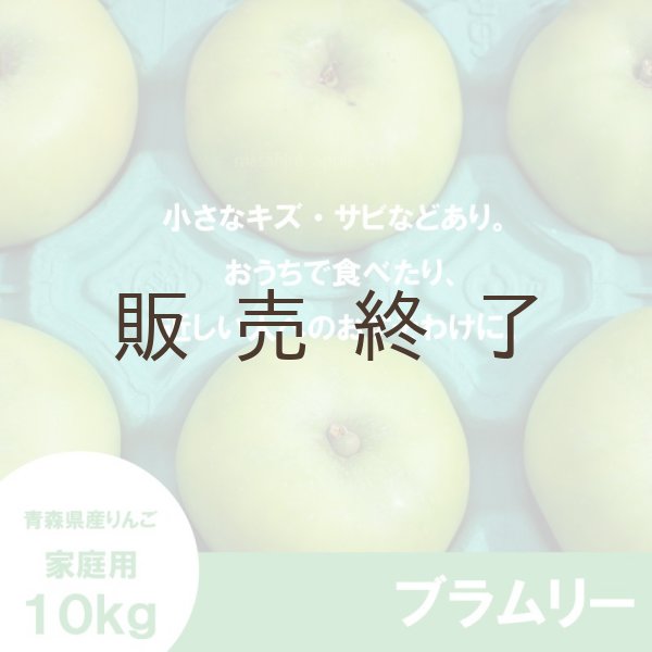 画像2: 【調理向き】 ブラムリー家庭用　１０kg（約20個）≪送料込≫ (2)