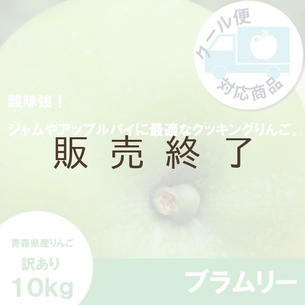 画像1: 【調理向き】 ブラムリー　 訳あり　１０kg（約28〜36個）≪送料込≫ (1)