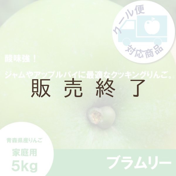 画像1: 【調理向き】 ブラムリー　家庭用　５kg（約10個）≪送料込≫ (1)