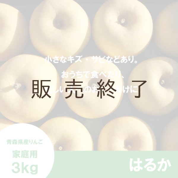 画像2: はるか　家庭用　 ３kg（約9-12個）≪送料込≫ (2)