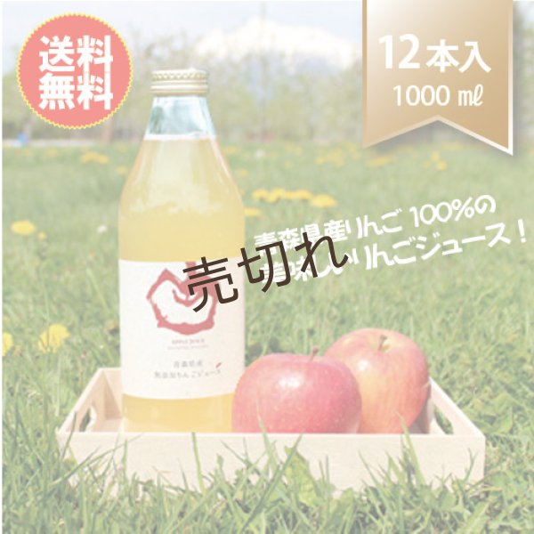 青森県産ふじ リンゴジュース 12本入り