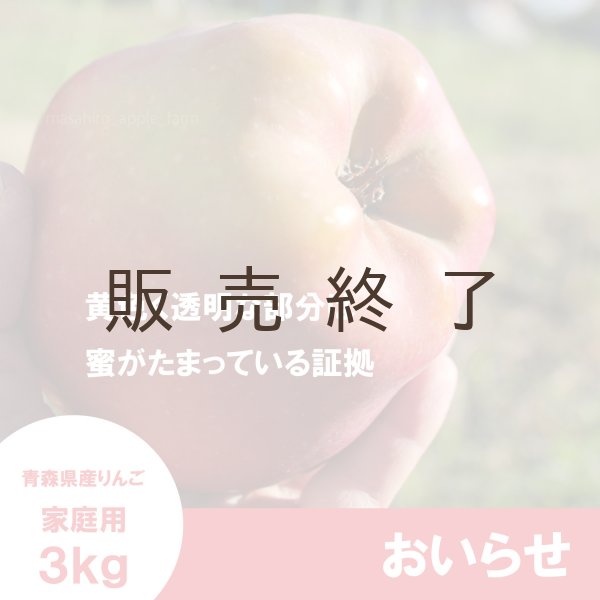 画像3: おいらせ　家庭用　３kg（約6-7個）≪送料込≫ (3)