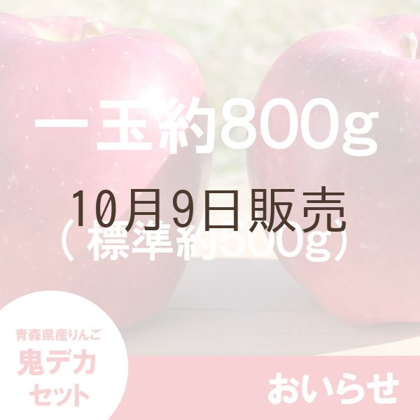 画像1: ※数量限定※ おいらせ　鬼デカセット（一玉約800g）≪送料込≫ (1)