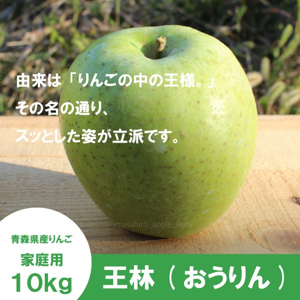 画像3: 王林　家庭用　１０kg（約24-40個）≪送料込≫ (3)