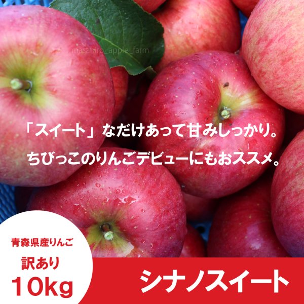 画像1: シナノスイート　訳あり　１０kg（約40個前後）≪送料込≫ (1)