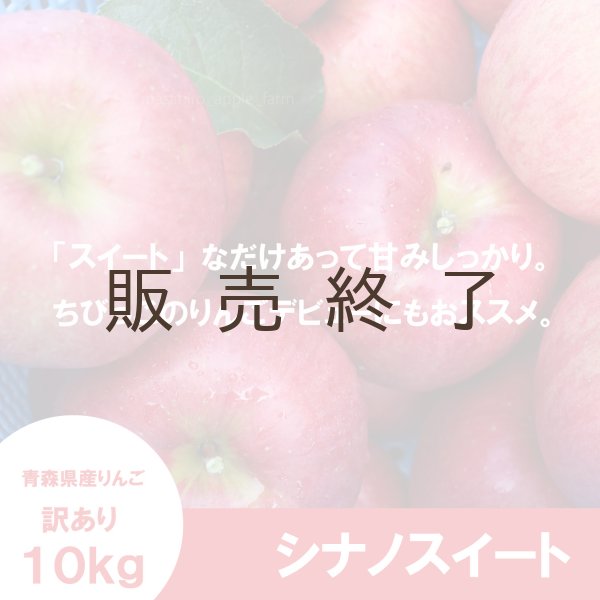 画像1: シナノスイート　訳あり　１０kg（約40個前後）≪送料込≫ (1)