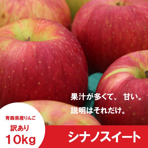 画像3: シナノスイート　訳あり　１０kg（約40個前後）≪送料込≫ (3)