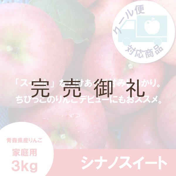 画像1: シナノスイート　家庭用　３kg（約9-12個）≪送料込≫ (1)