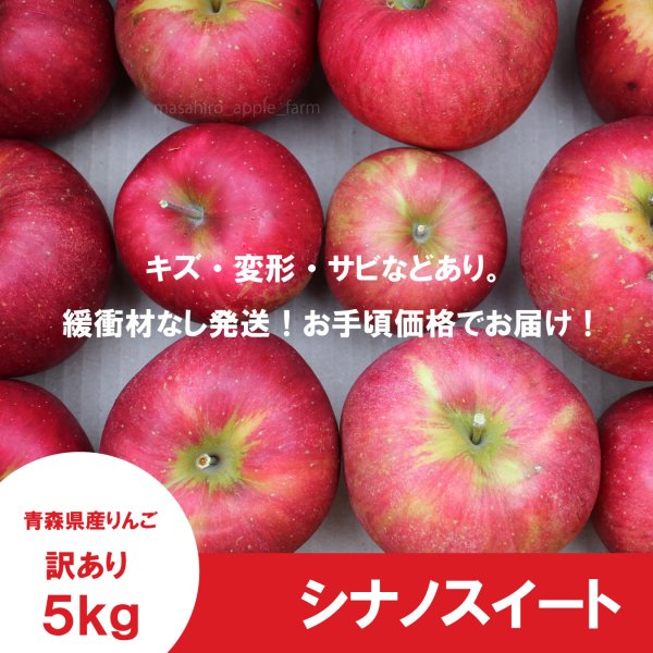 画像2: シナノスイート　訳あり　５kg（約20個前後）≪送料込≫ (2)
