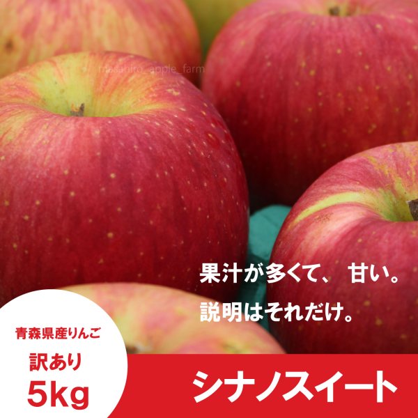 画像3: シナノスイート　訳あり　５kg（約20個前後）≪送料込≫ (3)