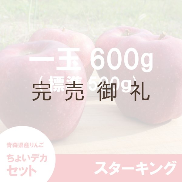 画像2: ※数量限定※ スターキング　ちょいデカセット（一玉約600g 6〜7個入）≪送料込≫ (2)