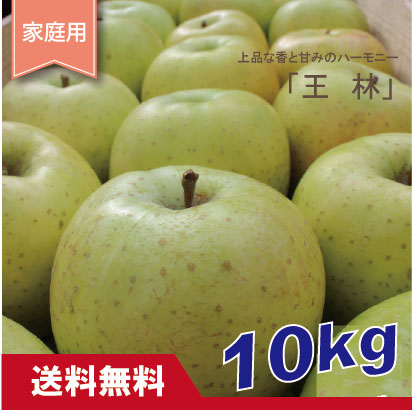 王林　家庭用　１０kg（約24-40個）