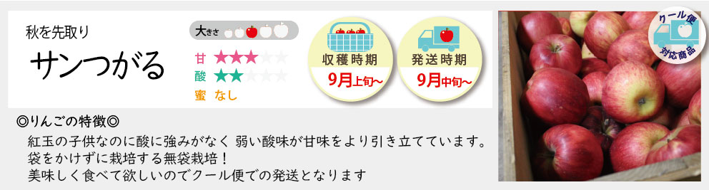 サンつがるの商品詳細